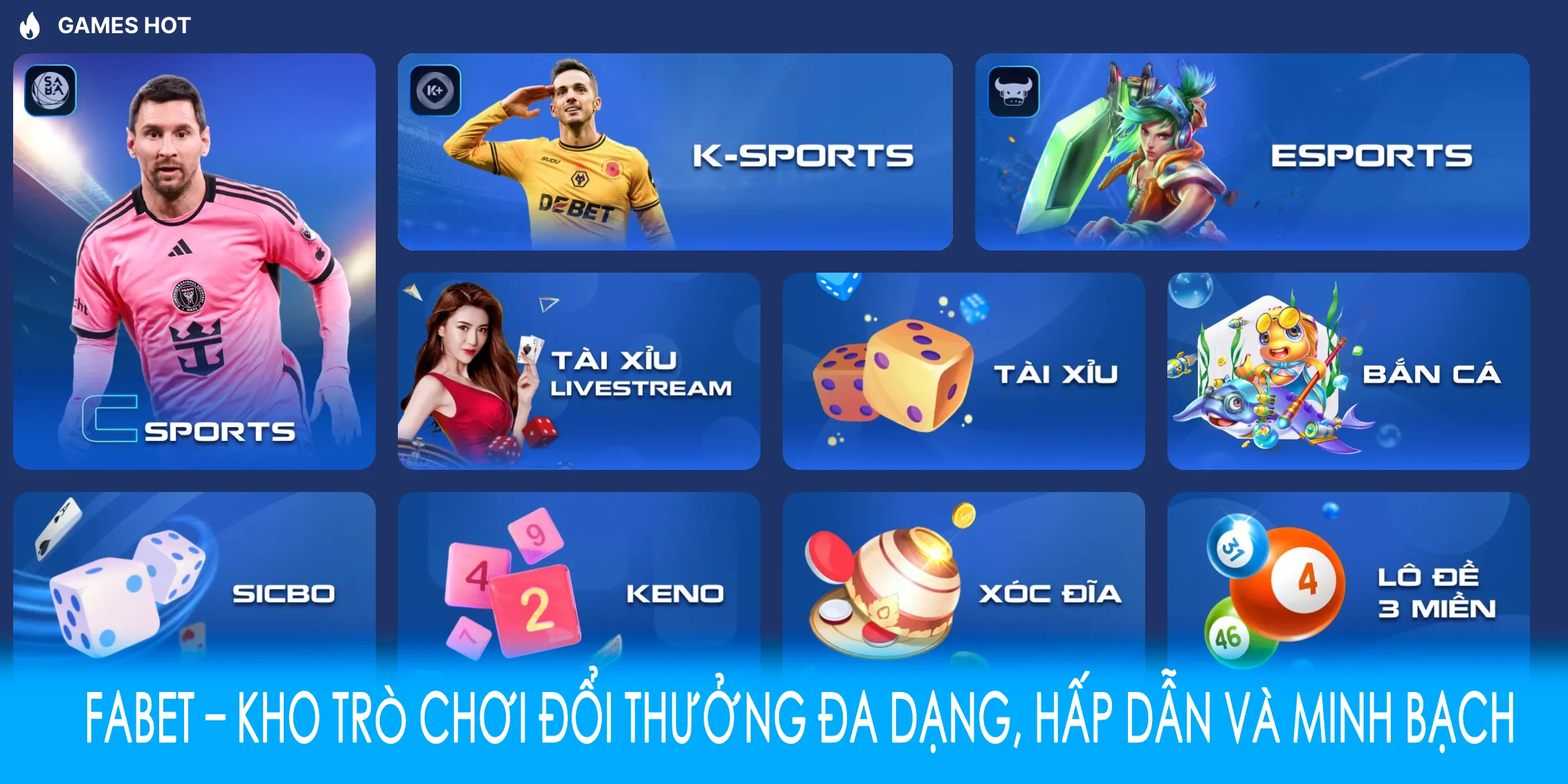 FABET – Nền Tảng Game Bài Đổi Thưởng Uy Tín, An Toàn và Đa Dạng Tại Việt Nam 2 FABET – nền tảng game bài và casino trực tuyến uy tín tại Việt Nam với đa dạng trò chơi, cược linh hoạt và hỗ trợ 24/7.