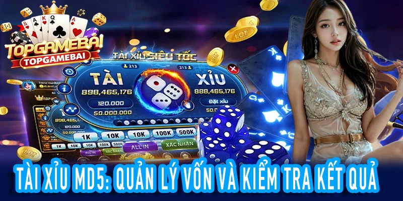 Hình ảnh giao diện Top game bài VN68 Tài Xỉu, MD5 minh bạch